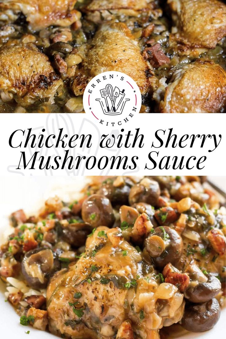 Tender Sherry Mushroom Chicken: Ready in Under an Hour